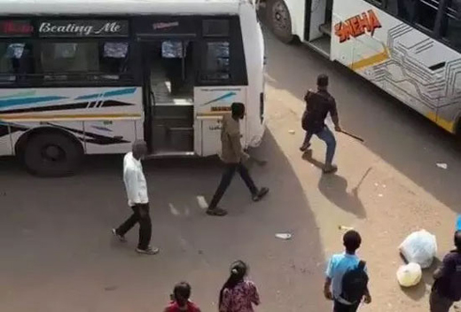 Bus clash 